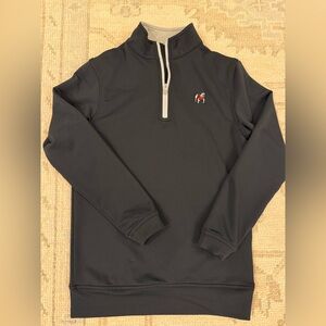 Peter Millar Boys performance Georgia Bulldogs pullover